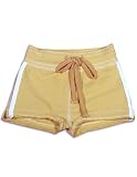 Purple Orchid - Girls Gym Short, Yellow (Size 10)