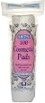 Iris Quilted Cosmetic Pads - 100% Cotton 100 Cosmetic Pads