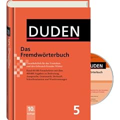 Duden: Fremdw�rterbuch - Buch plus CD: Unentbehrlich f�r das Verstehen und den Gebrauch fremder W�rter