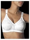  : Bali Women's Double Support Spa Closure Wire-Free Bra, White, 34B