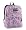 White/Purple Satin Scribble Zebra