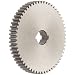 Boston Gear GB48B Plain Change Gear, 14.5 Degree Pressure Angle, 16 Pitch, 0.750" Bore, 48 Teeth, Cast Iron