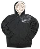 Quiksilver Due Process Men's Hooded Zip Sweatshirt - Black