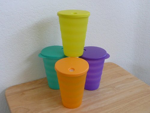 Tupperware 11 Oz Impression Tumblers in Mixed Colors