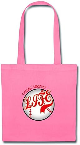 SkyWow This Wild Life Fashion Custom Lady Shopping Bags Pink