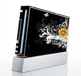 Sunflower Ink Skin for Nintendo Wii Console