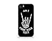 Am I Punk Rock Yet? - Skeleton - Compatible for iPhone 5/5S Black Case (C) Andre Gift Shop
