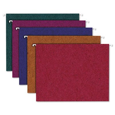 Best Price Ampad Envirotec 100% Recycled Colored Hanging File Folders, Letter Size (8.5 x 11), Assorted Colors, 20 per Box (35117)