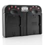 DUAL-ion+ ReVIVE Series AC and DC Rapid LP-E10 / LPE10 Battery Charger for Canon EOS Rebel T3 / 1100D CMOS Digital SLR Camera