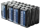 UNIVERSAL BATTERY D5326/D5926 Super Heavy-Duty Battery Value Box (9V 12-pk)