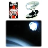 Brilliant Lcd Clip-On Light Flashlight - As Seen On Tv