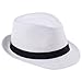 Bigood® Women Fedora Trilby Beach Sun Pp Braid Straw Panama Hat