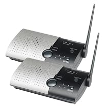 4-Room Wireless Intercom System for Home or Office