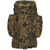 Digital Woodland Camouflage Rio Grande Travel Pack 25 Liter - 21 x 12 x 6 Inches, Backpackers Backpack Bag