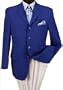 Mens Single Breasted Blazer AVAILABLE IN SOLID NAVY BLUE, SOLID BLACK, ROYAL BLUE, RED, and BYRGABDY. The picture shows the royal blue. PLEASE CLICK FOR THE COLORS