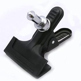 Camgeeker Photography Gorilla Clip Clamp Studio Monolight Mount