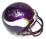 Carl Eller Autographed/Hand Signed Minnesota Vikings Mini Helmet with HOF 04 Inscription