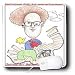 Londons Times Funny Music Cartoons - Surreal Art Garfunkle - Mouse Pads