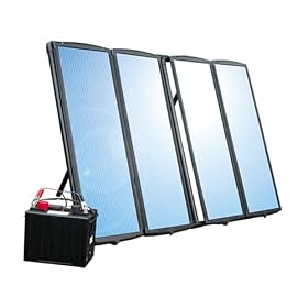 60 Watt Solar Kit with Frame - Solar Panel Kit Solar Battery Charger for Boats, RV, Cabins, Remote Locations
