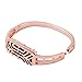 For Fitbit Flex 2 Bands Replacement Metal Strap for Fitbit Flex 2. Stainless Steel, Do Not Fade. (rose glod)