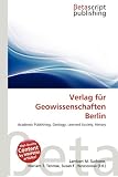 Produkt-Bild: Verlag Fr Geowissenschaften Berlin