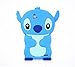 3D blue Stitch & Lilo Soft Silicone Case Cover For ZTE GRAND X MAX Z987 + MAX plus