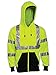 Tingley S78122.5X Job Sight ANSI Level 3 High-Visibility Sweatshirt, 5X-Large, Hi/Vis Yellow