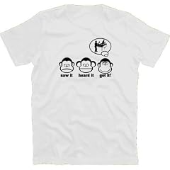 DIE DREI AFFEN - SAW IT - HEARD IT - GOT IT! - TISCHTENNIS TABLE TENNIS PING PONG T-Shirt