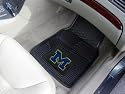 Nifty 8748 University of Michigan Vinyl Universal Heavy Duty Fan Floor Mat