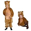 Cuddly Little Brown Bear Costume Set - Size 4