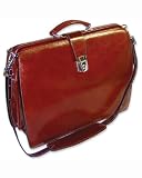 Jack Georges Sienna Classic Briefbag w/ Shoulder Strap