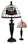 Traditions Artglass ALA500 Alabama Collegiate Tiffany Desk Lamp,