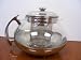 Alpine Cuisine Coffee and Tea Pot Stainless Steel with Filter and Quartz Glass