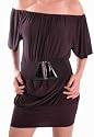 EyeCatchClothing - Aufregendes und Schulterfreies Mini Kleid