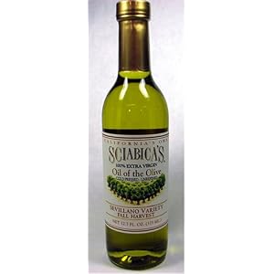 Sciabica's California Sevillano Variety Fall Harvest Extra Virgin Olive Oil 12.7 Oz. by Sciabica's