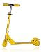Kids Mandi (TM) Smash Street Kids Scooter with Led Wheels, Foam Handles and adjustable Height (Yellow) RS.999.00