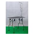 BEST-PROFESSIONAL FOLDING DOG GROOMING TABLE WITH WHEELS