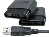 Playstation 2 PS2 USB Adaptor Cable Controller Joypad
