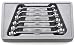 GearWrench 81906 Six-Piece Flare Nut Metric Wrench Set