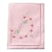 Tiddliwinks Girl Flower Embroidered Fleece Blanket