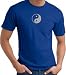 YIN YANG Yoga Martial Arts Meditation Adult T-shirt Tee Shirt - Royal