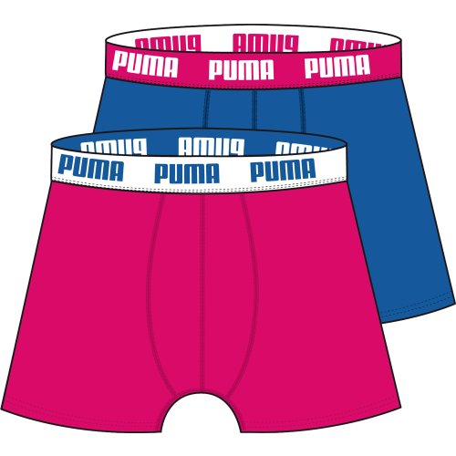 PUMA Herren Unterhose BASIC BOXER, 886pink / blue, M, 521015001886020 Preisvergleich