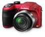 Panasonic Lumix LZ20 Bridge Camera - Red (16.1MP, 21x Optical Zoom) 3 inch LCD