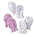 Gerber Baby Girls' 3 Pack Mitten Set, Pink - 0-3 Months