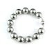 AugustinaJewelry Single Strand 7-7.5 Inch 14MM Gray Shell Pearl Bracelet