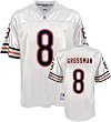 Men`s Chicago Bears #8 Rex Grossman Road Replica Jersey