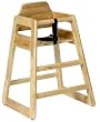Eurobambino Natural Wooden Highchair