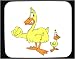 Decorated Mouse Pad with individuals, ducks, humans, human, duckling, persons, birds,...
