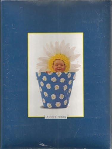 Anne Geddes Baby in Flower Pot Blue Photo Album