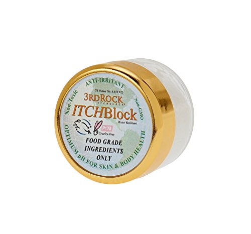 3rd Rock ITCHBlockTM - The Best NATURAL Itch Relief Cream - Use for Bug Bites, Poison Ivy, Skin Irritations - Toxin Free - Compare to Calamine, Caladryl, Benedryl Itch